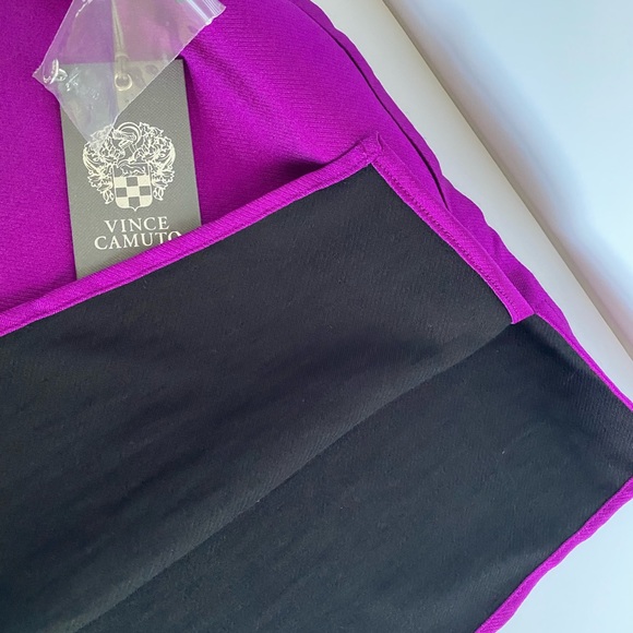 NWT Vince Camuto Sleeveless Textured Satin look Shell Top Size XS - Picture 9 of 12